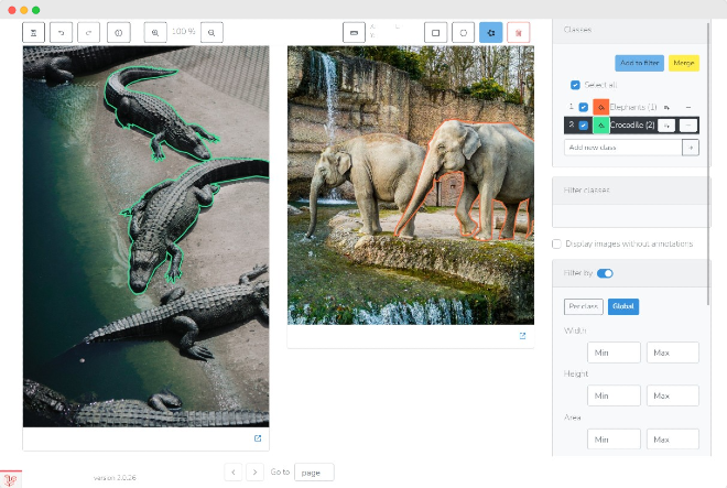 Редактор для аннотирования изображений